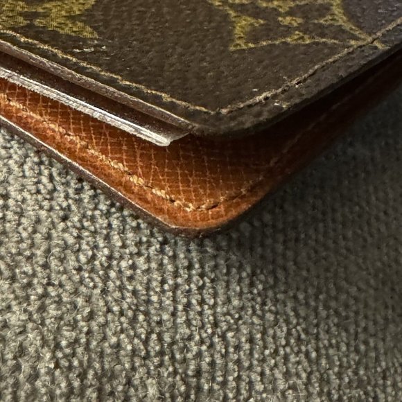 Louis Vuitton Vintage Monogram Travel Card Case 1980’s *AUTHENTIC* - Picture 13 of 15